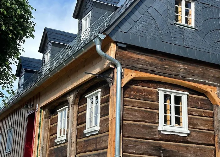 Blogstube Mit Sauna - Nationalpark 500 M زبنيتس